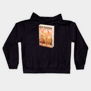 Old Custer By Eli Cash Kids Hoodie